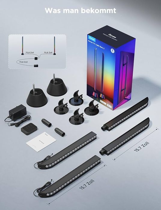 Govee Smart LED TV Light Bars 2