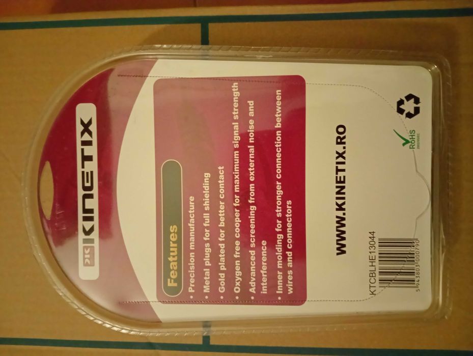 Cablu optic Kinetix, S/Pdif 2m nou