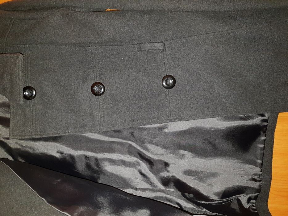 Palton negru marime S