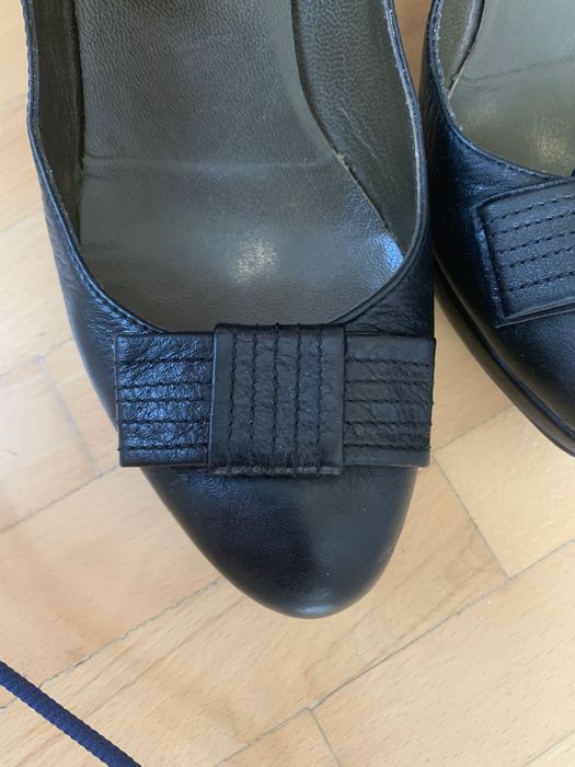 Елегантни обувки естествена кожа и боти Calvin Klein 36 номер