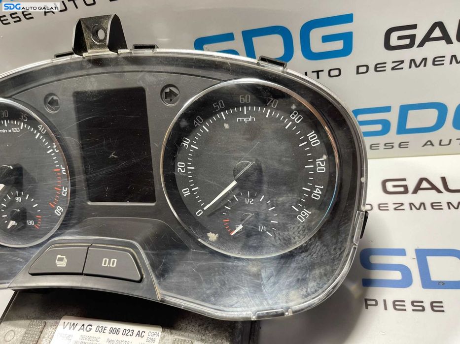 Kit Pornire ECU Calculator Motor Cip Cheie Ceas Ceasuri Cluster Imobilizator Bord Skoda Fabia 2 1.2 CGPA 2010 – 2015 Cod 03E906023AC 5WP40912 [1004]