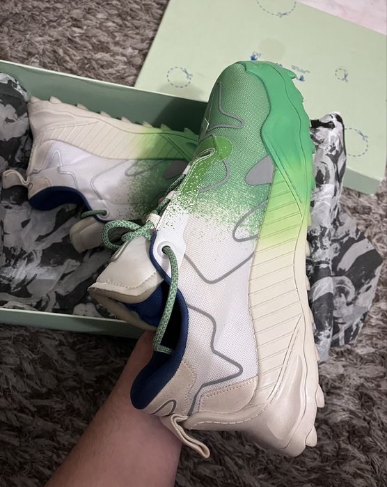 Off White Odsy Mesh Green 46