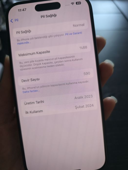 Iphone 15 Pro Blue Titanium