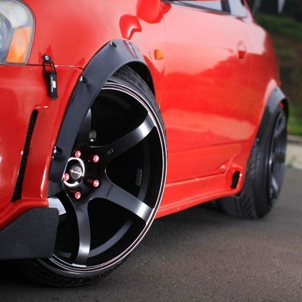 Раздувки №3635-5 Универсални Тунинг вежди за калника на автомобила