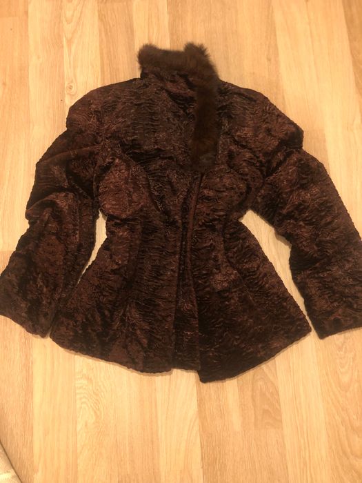 Blăniță dama cu guler din vulpe- mărime L