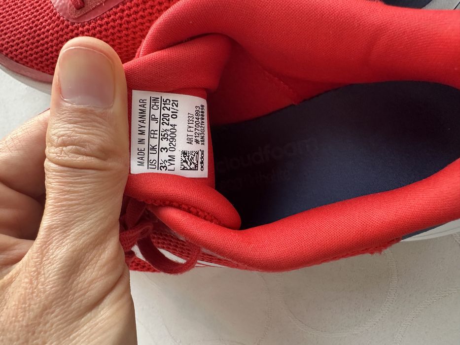 Маратонки adidas fortarun 35 и 35 1/2