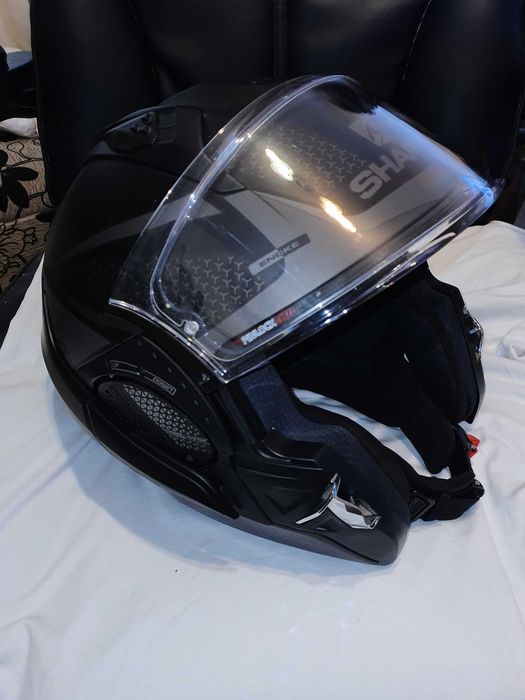 Отваряема каска Shark EVO GT Encke Matt Black Anthracite