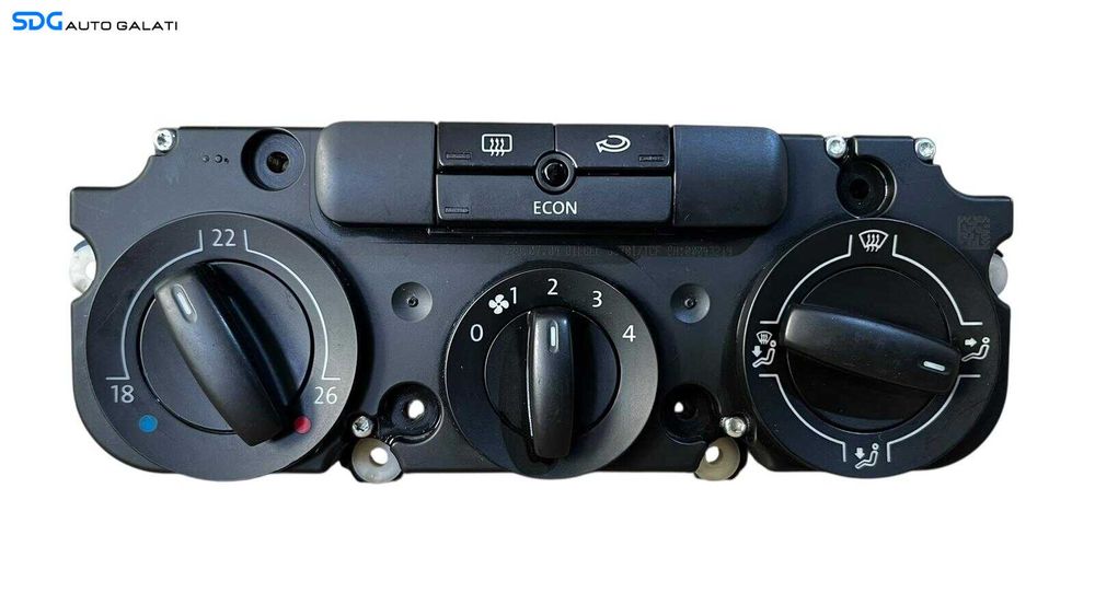 Panou Modul Unitate Comanda AC Aer Conditionat Clima Climatic Volkswagen Golf 5 Plus 2004 - 2008 Cod 1K0820047CR 5HB008719 [LC0587]