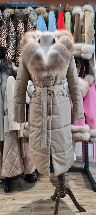 Ново Зареждане!Палто от естествен косъм/яке/сако