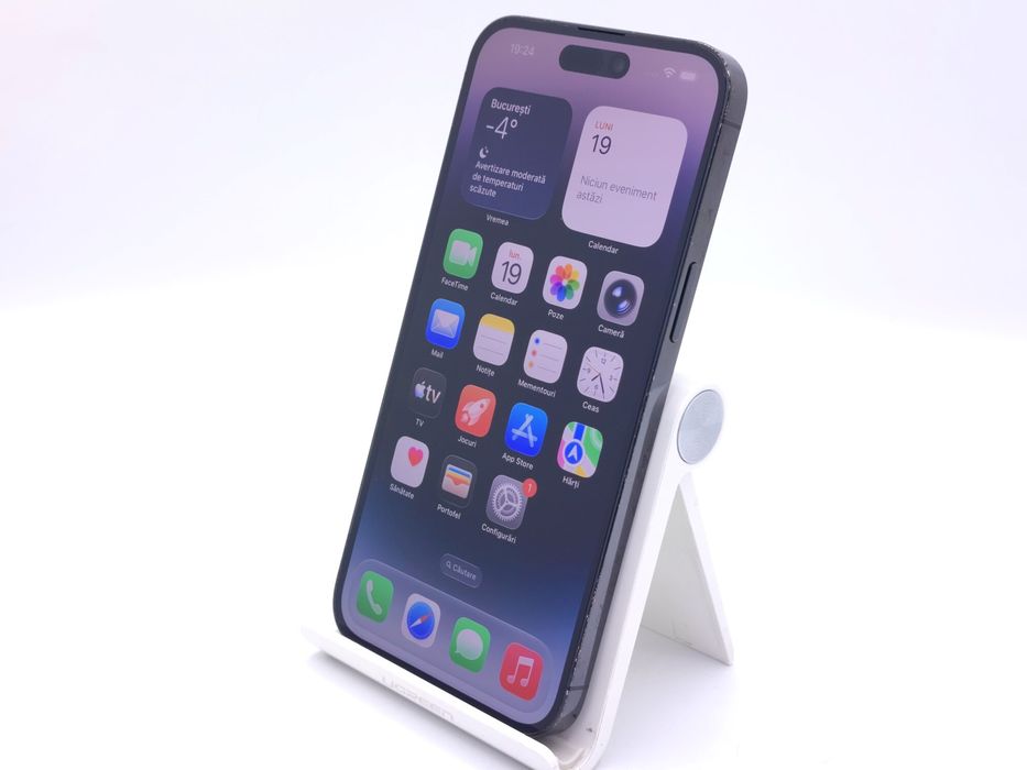 Apple iPhone 14 Pro Max 256GB Space Black, Garantie 24 luni | #D90414