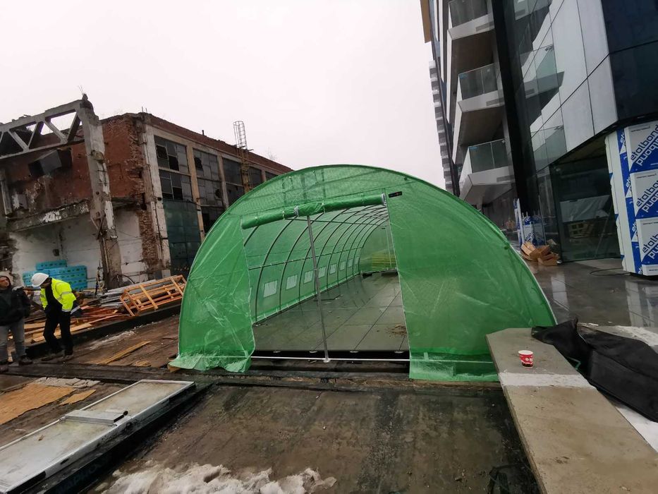 Solar solarii sera sere gradina - folie armata 186g/m2 . RM