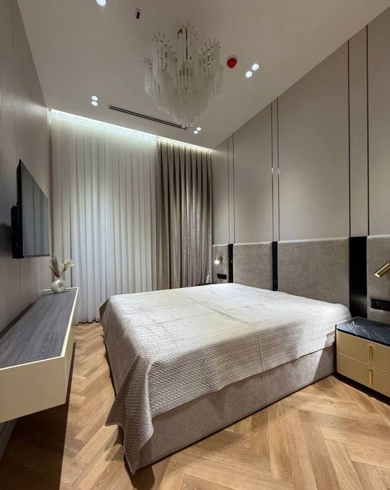 Nest One | дизайнерская 2-комн. квартира с балконом 58м² меблирована