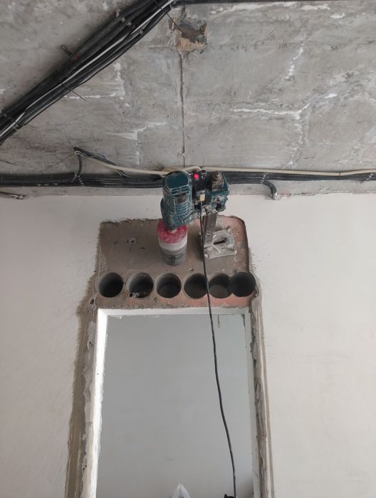 Алмазное сверление бурение