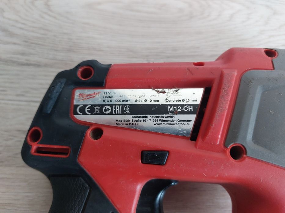 Rotopercutor milwaukee M12 CH, 1.1 jouli, stare perfectă