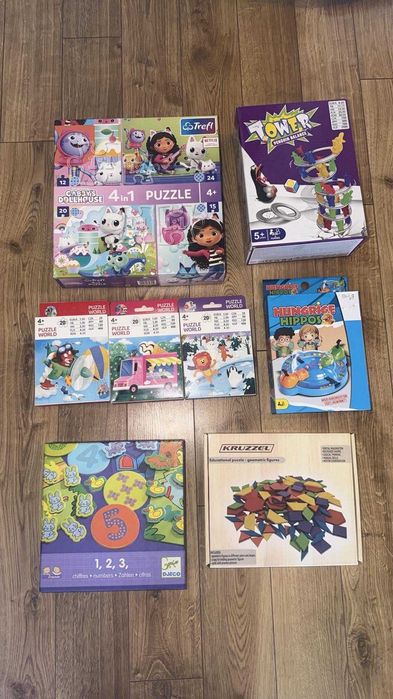 Лотове детски игри, пъзели за малки деца- GOKI, JANOD, Smart games