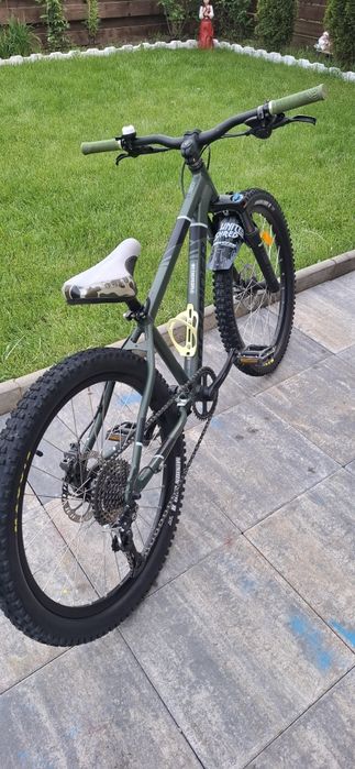 Bicicleta rockriderST 920 roti 24' frane hidraulice, furca aer