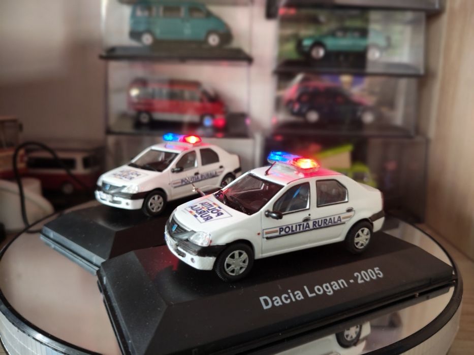 Macheta Dacia Logan ,,Poliția Rurală,,