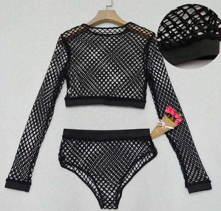 Lenjerie plasa top+ chilot