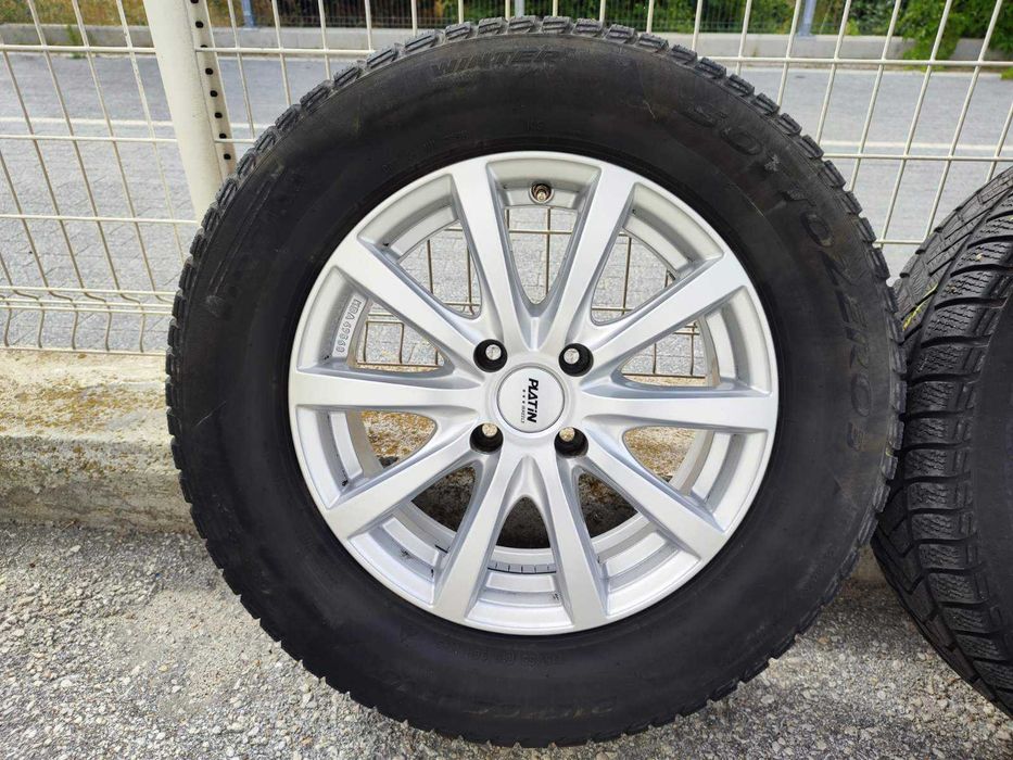 313 - 4бр. Алуминиеви джанти 16'' 4Х108 с гуми 215/65R16 Opel