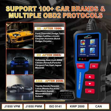 OBD2 скенери - MUCAR CDL20, DonosHome 2024 (New Version)