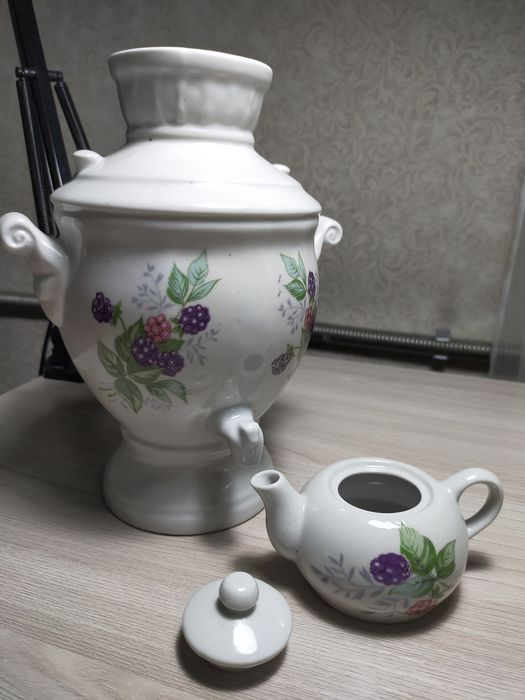 Винтажный Самовар ЕЖЕВИКА