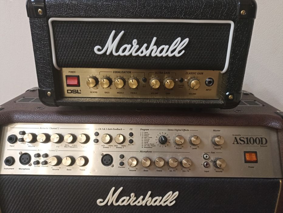 Продам усилитель Marshall DSL 1 и комбик Marshall AS100D