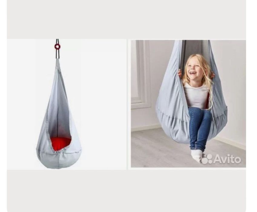 Детская подвесная качеля икеа