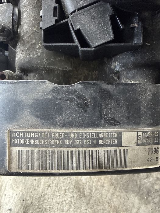 Motor 1.4 benzina polo fabia seat BKY