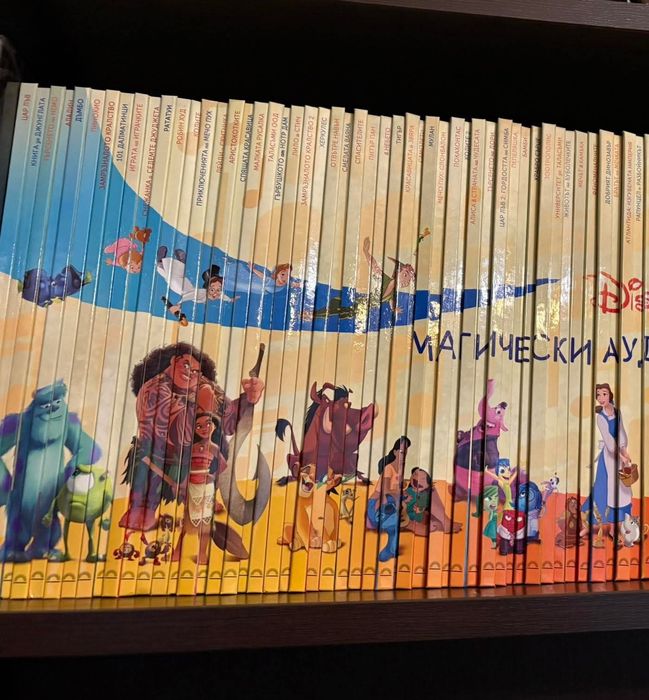 Магически аудио приказки Disney  50 бр и колонка
