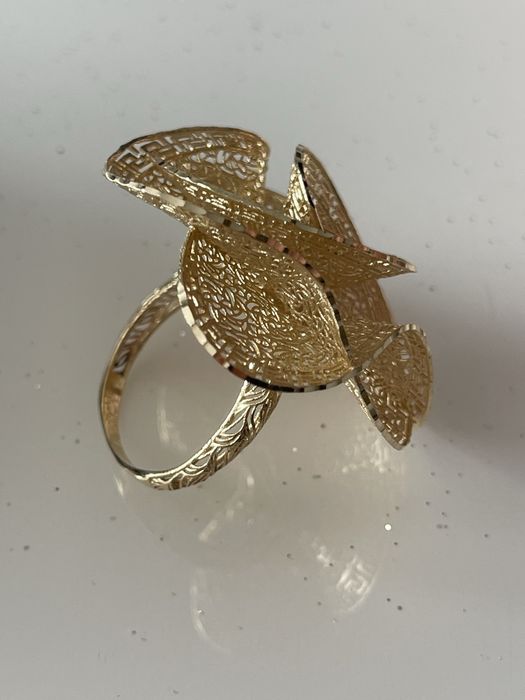 Inel aur 14k Floare Venetiană