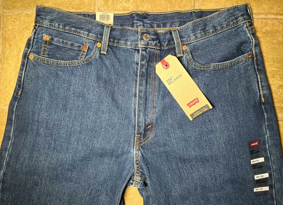 Levis 550 модель 55000тг, рубашка Wrangler 40000тг.