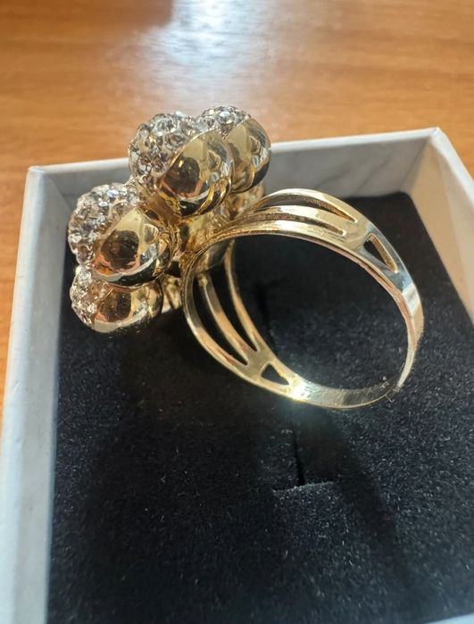 Inel impresionant aur 14k