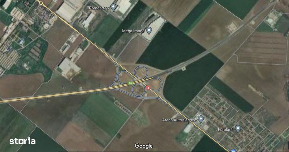 Teren 10 ha pentru dezvoltare parcuri industriale - Popesti Leordeni