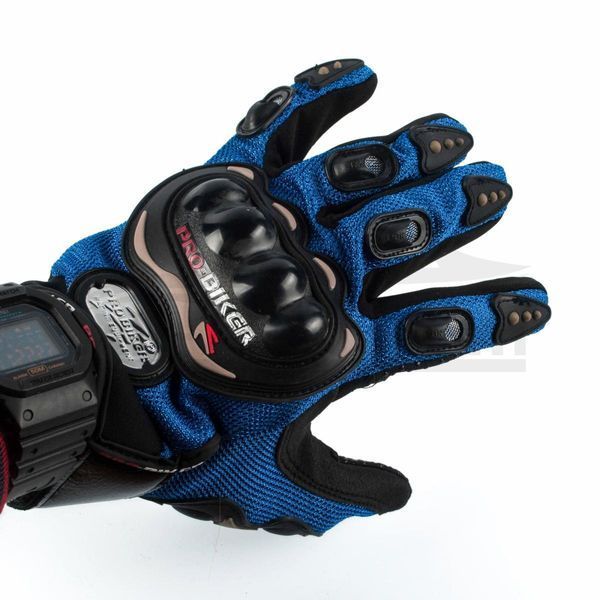 Ръкавици PRO-BIKER/BLUE Подходящи за офроуд състезателни мотоциклети,