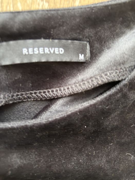 Bluza de catifea cu cordon Reserved