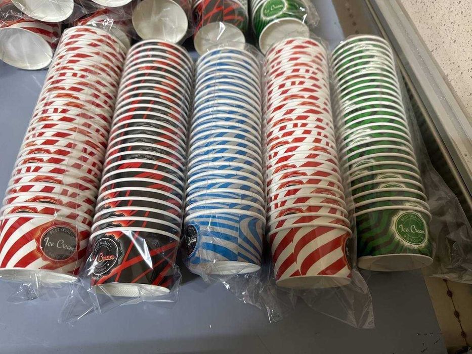 Petronas Muzqaymoq uchun qo'g'oz stakanchiklari/marojniy stakanchik