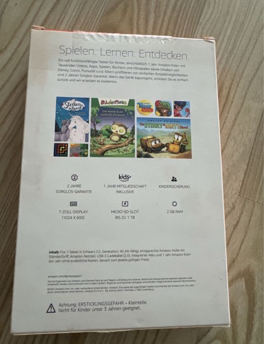 Tableta copii NOUA • Sigilata • fire 7 Kids