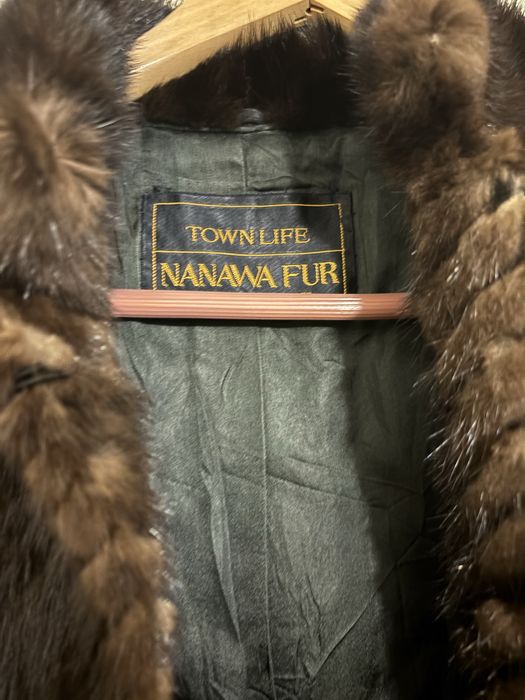 Палто от естествен визон