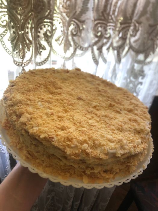 Торт Наполеон домашний песочный на заказ!