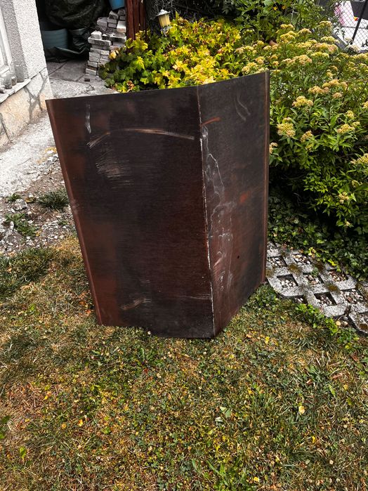 Шапка за комин 77 Х 77  дебела ламарин правена по поръчка