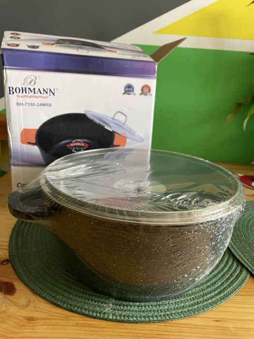 Oala bohmann cu capac