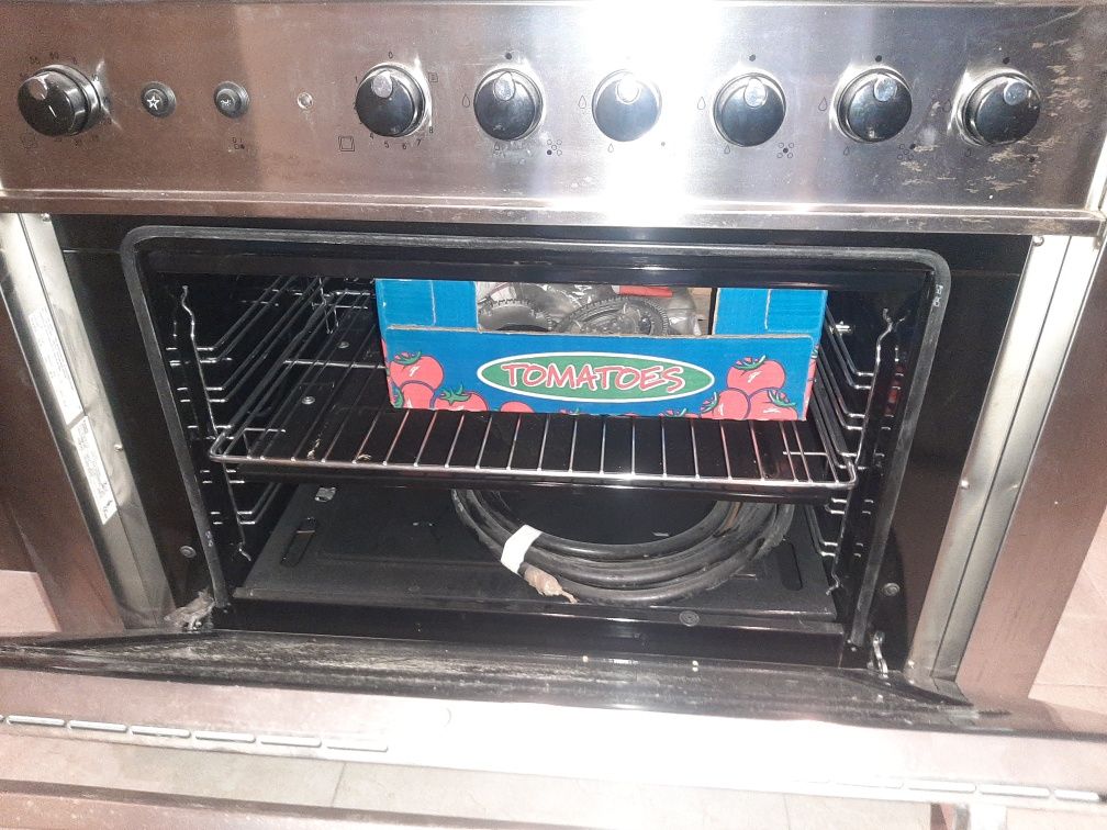 Газова печка с електрически грил Ariston Hotpoint Cucina PRO 95 gt0.1 ...