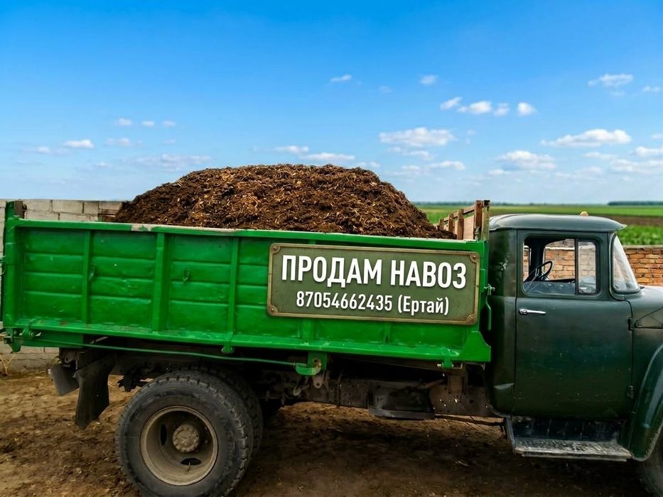 Продам навоз с доставкой (зил)
