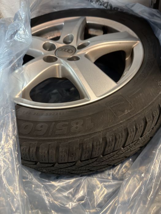 Jante Audi R15 echipate cu anvelope iarna