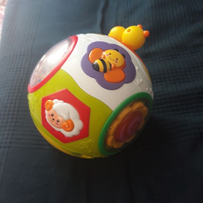 Minge interactivă "Ghemotoc"cu lumini și sunete