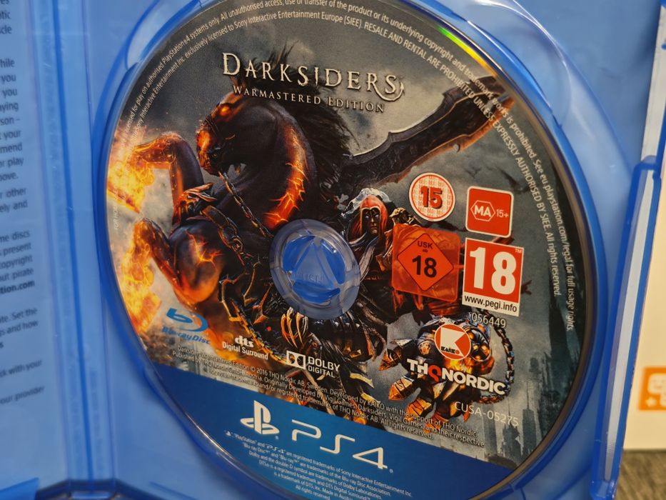 PS4 Darksiders Warmastered   Edition PS 4