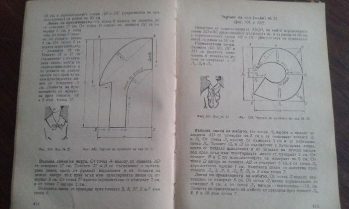 Книга - помагало "Как да кроим и шием сами" от 1963 година