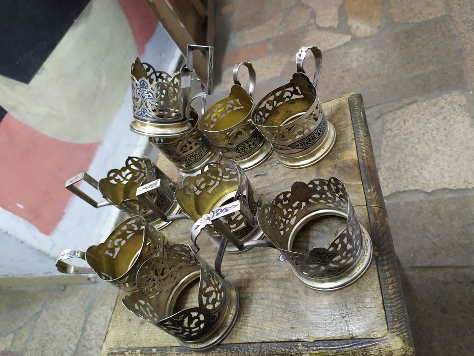 Подстаканник, серебро