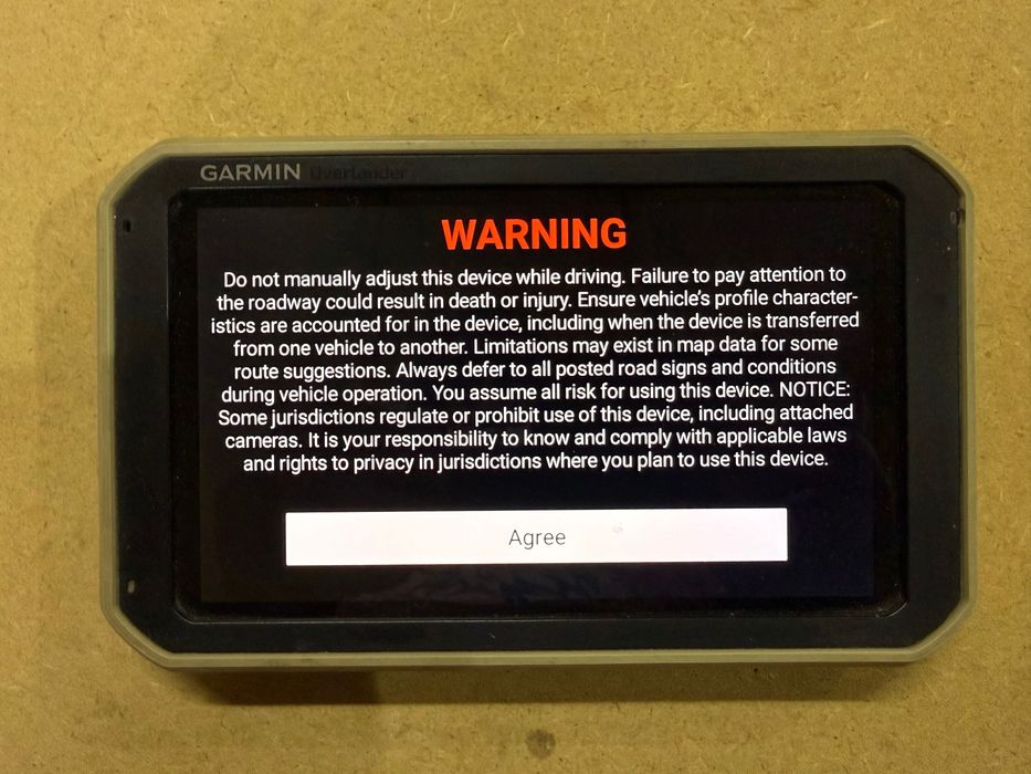 Garmin Overlander – navigator GPS off-road & on-road