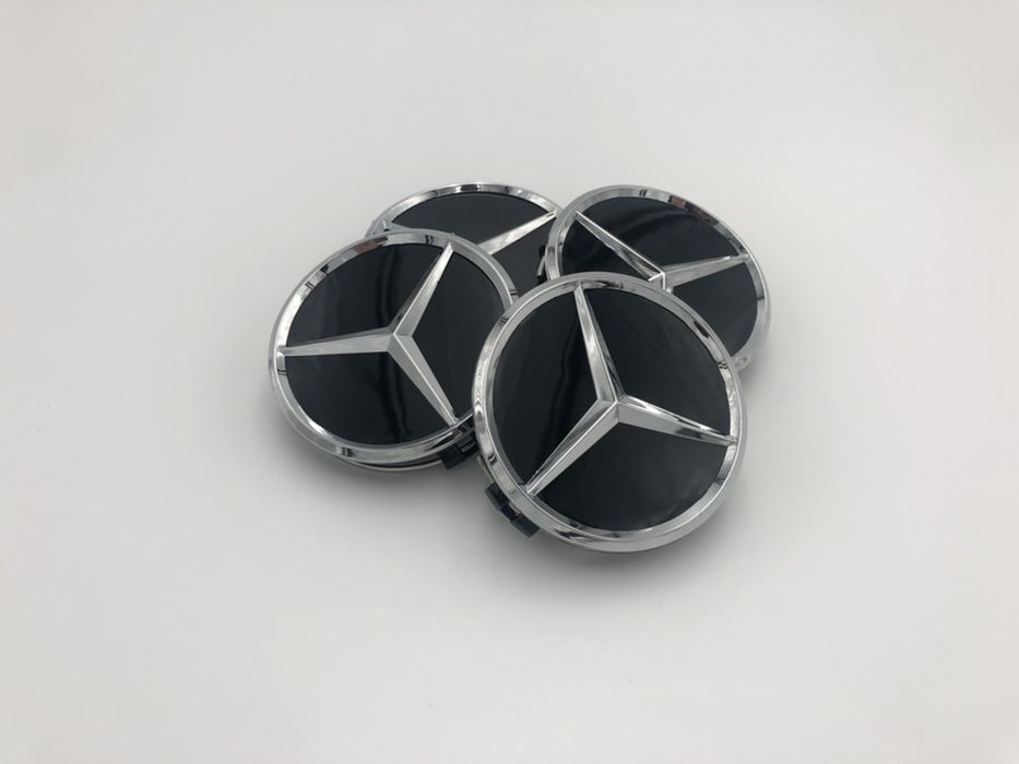 Set Capace janta Mercedes negru lucios